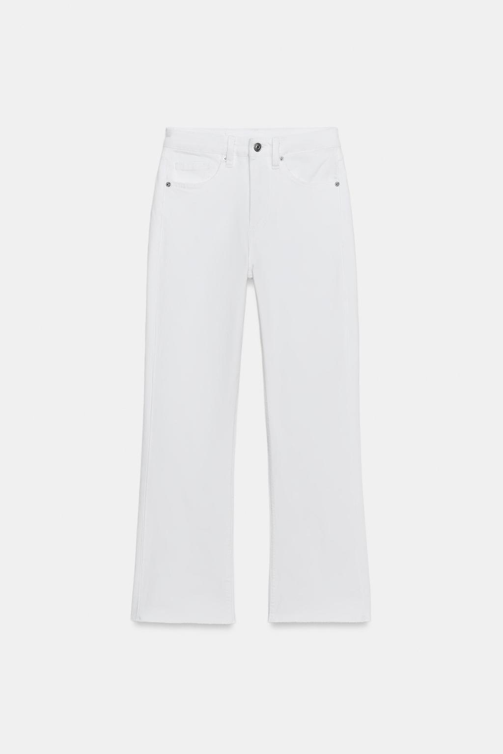 ДЖИНСЫ TRF CROPPED FLARE С ВЫСОКОЙ ПОСАДКОЙ