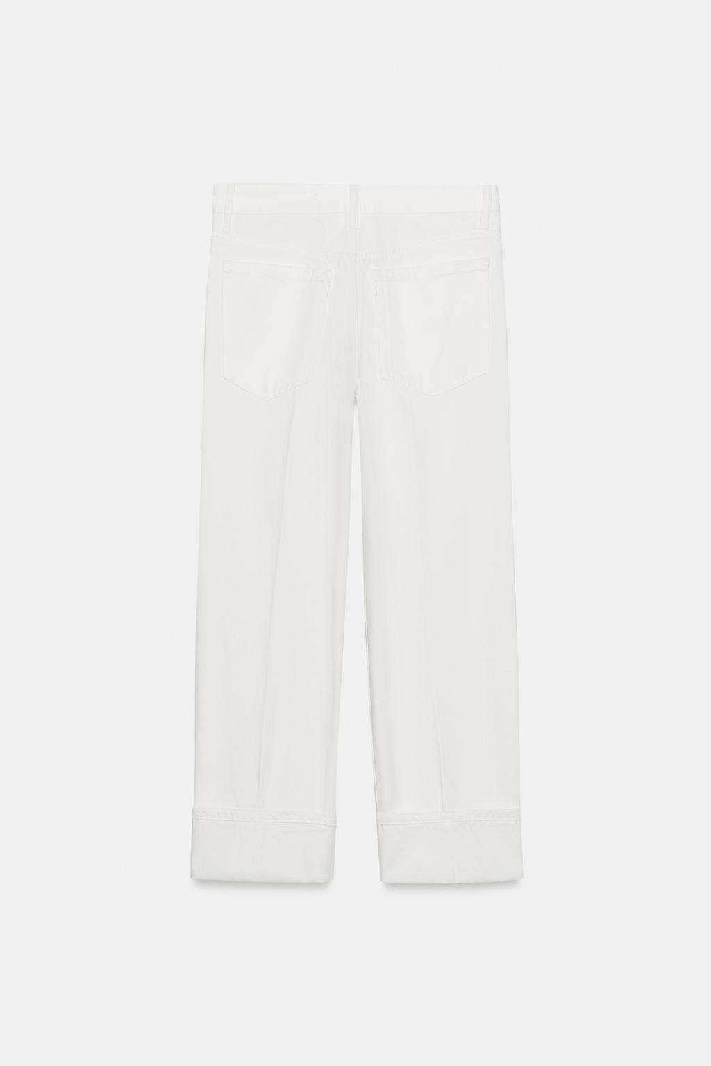 ДЖИНСЫ ПРЯМОГО КРОЯ С НИЗКОЙ ПОСАДКОЙ — коллекция Zara «ZW»