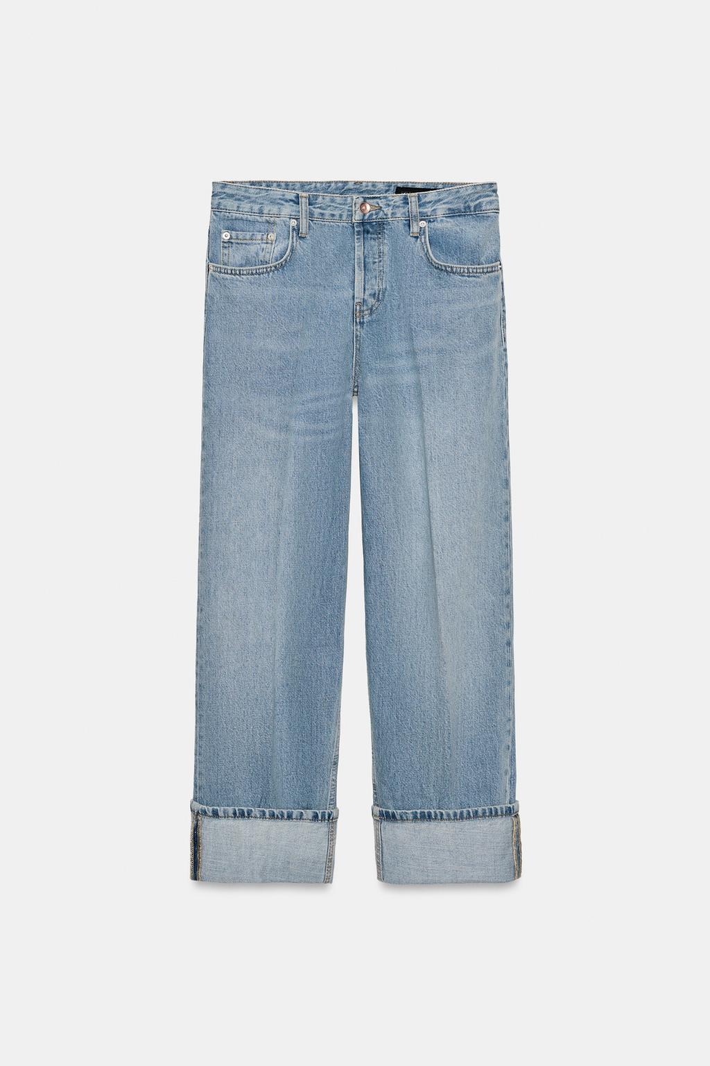 ДЖИНСЫ ПРЯМОГО КРОЯ С НИЗКОЙ ПОСАДКОЙ — коллекция Zara «ZW»