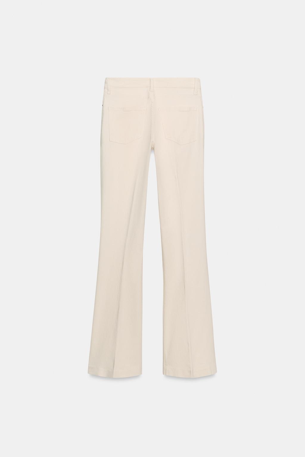 ДЖИНСЫ «ZW» клёш СО СРЕДНЕЙ ПОСАДКОЙ