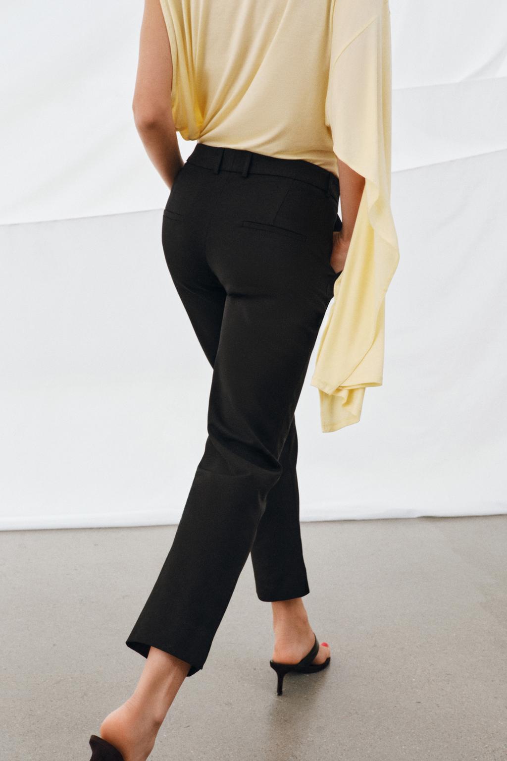 БРЮКИ КАПРИ С НИЗКОЙ ПОСАДКОЙ — коллекция Zara «ZW»