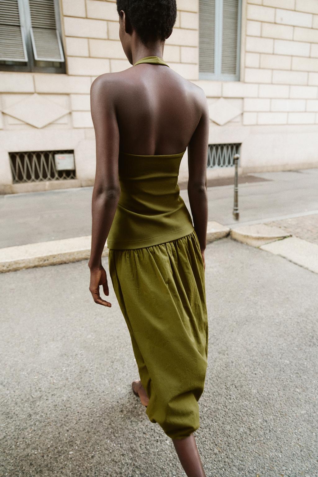 КОМБИНИРОВАННОЕ ПЛАТЬЕ-БАЛЛОН