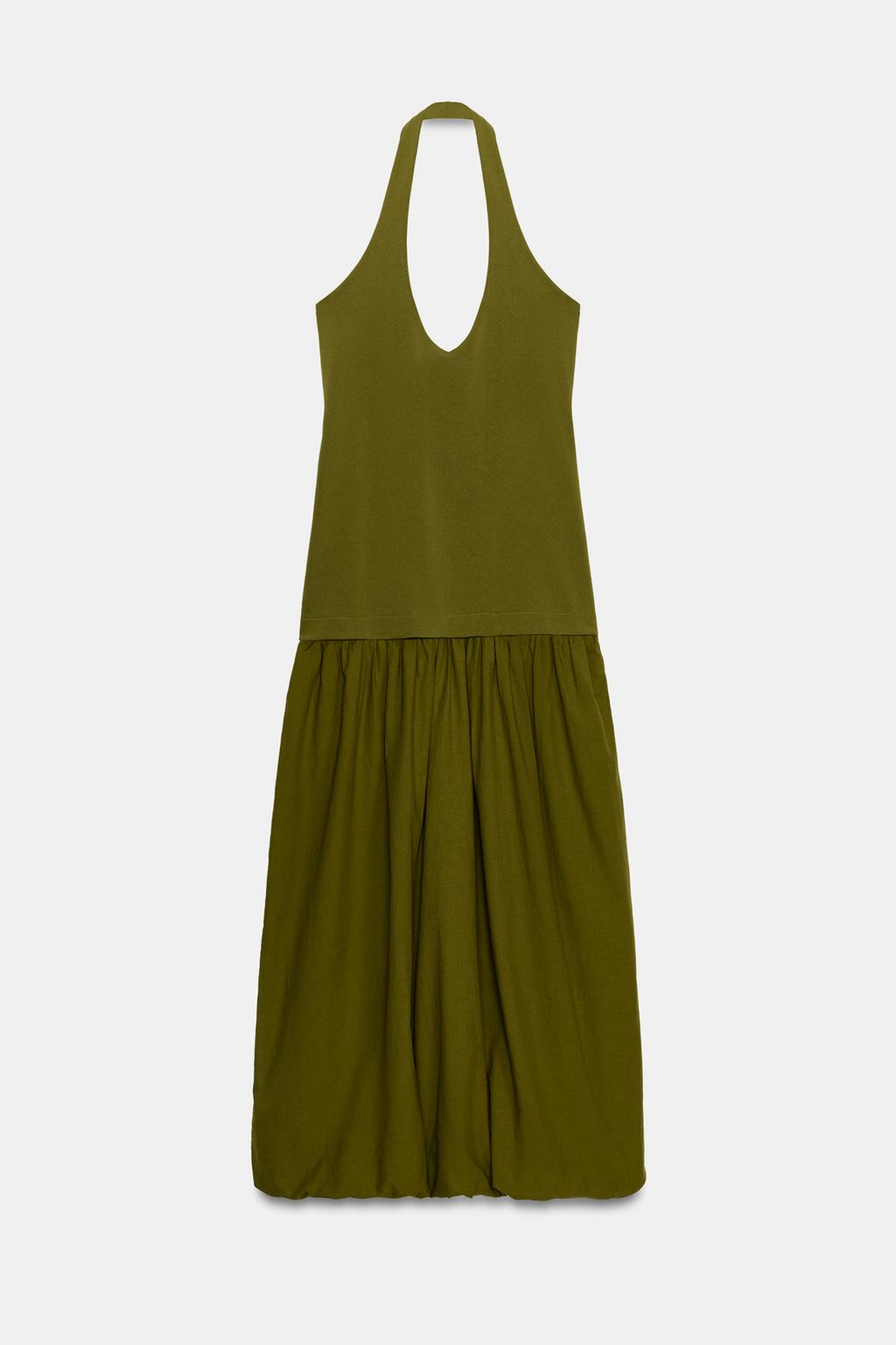 КОМБИНИРОВАННОЕ ПЛАТЬЕ-БАЛЛОН