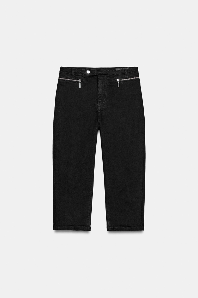 Джинсы z1975 капри средней посадки с молниями