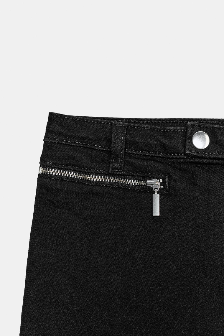 Джинсы z1975 капри средней посадки с молниями