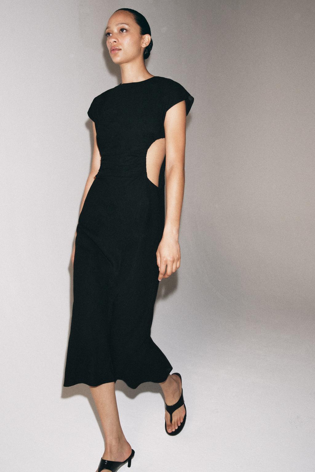 ПЛАТЬЕ С ВЫРЕЗАМИ — коллекция Zara «ZW»