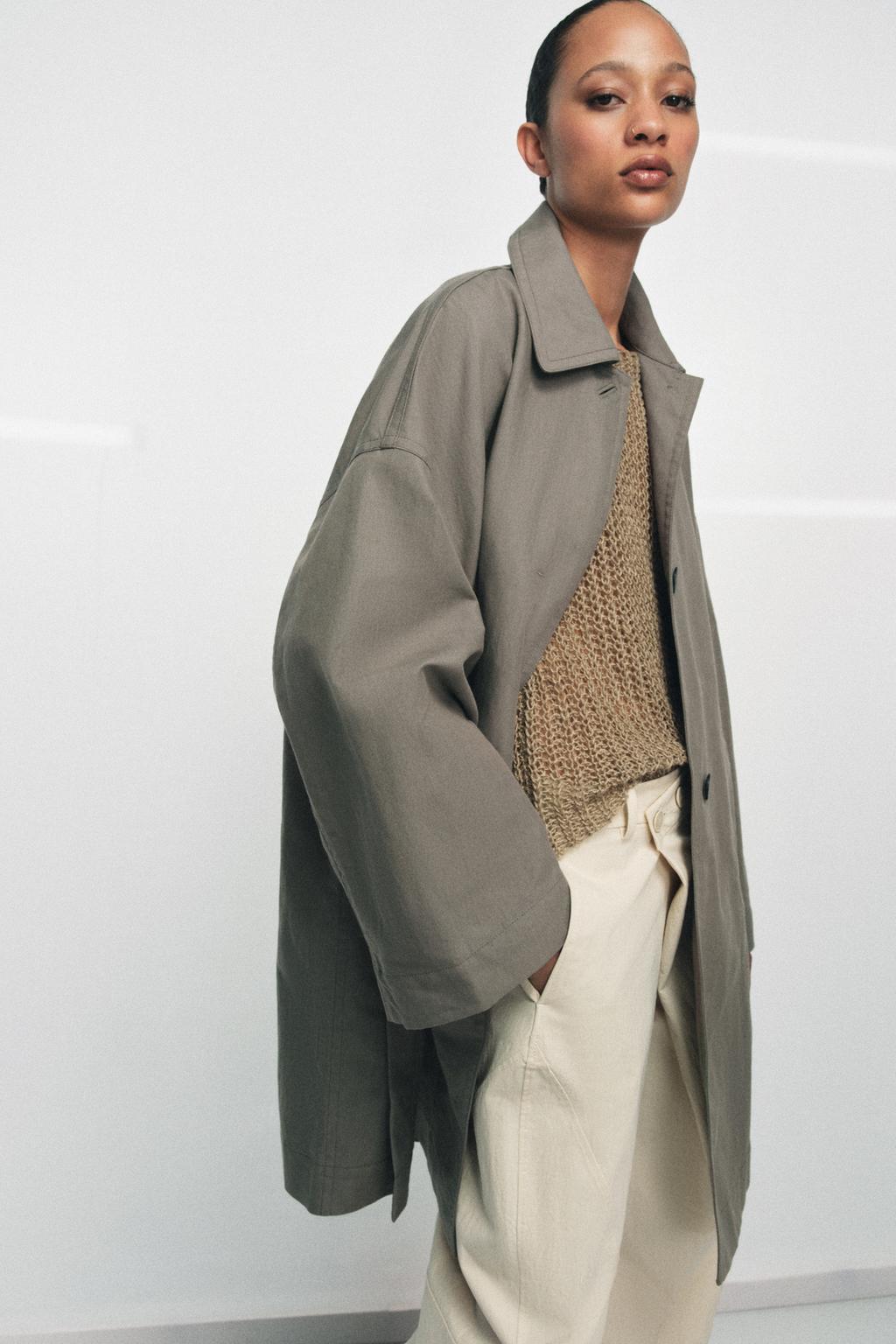 ТРЕНЧ ОВЕРСАЙЗ ИЗ КОЛЛЕКЦИИ ZW