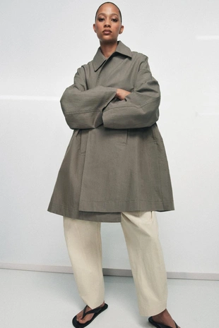 Тренч оверсайз из коллекции ZW- Заказать в России