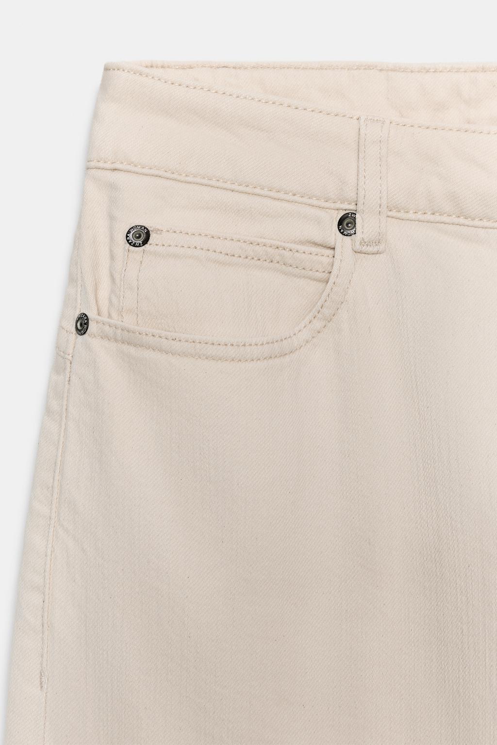 ДЖИНСЫ коллекция Zara «ZW» LOOSE BARREL СО СРЕДНЕЙ ПОСАДКОЙ