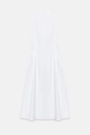 Платье миди с открытой спиной- Заказать в России