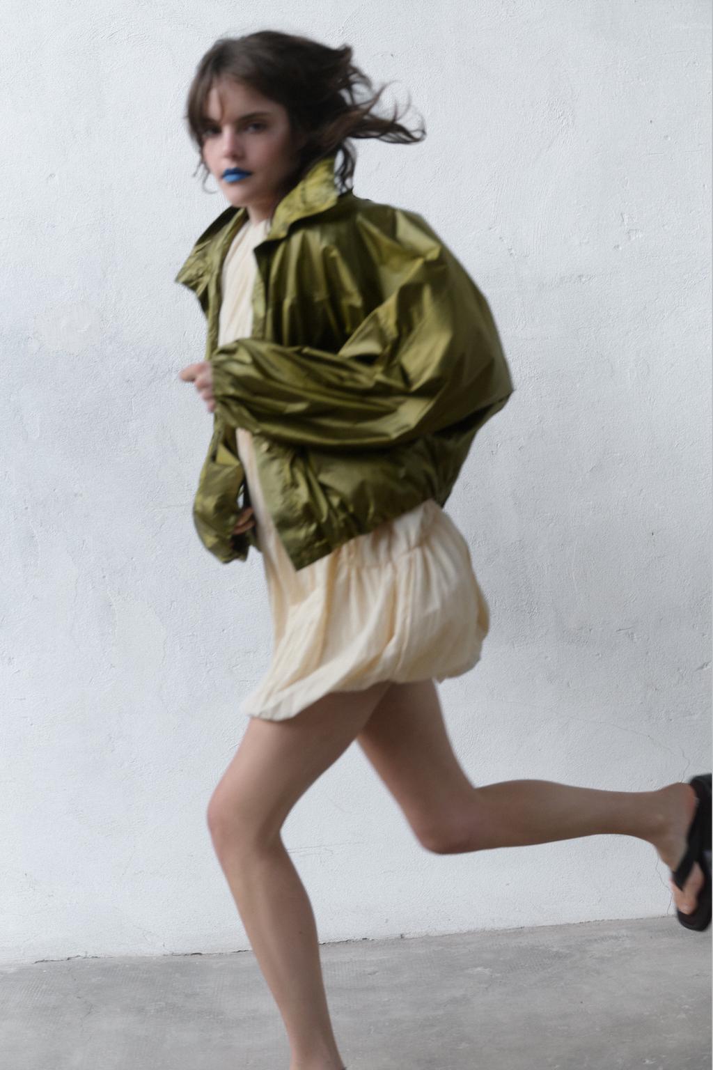 НЕЙЛОНОВАЯ КУРТКА ОВЕРСАЙЗ