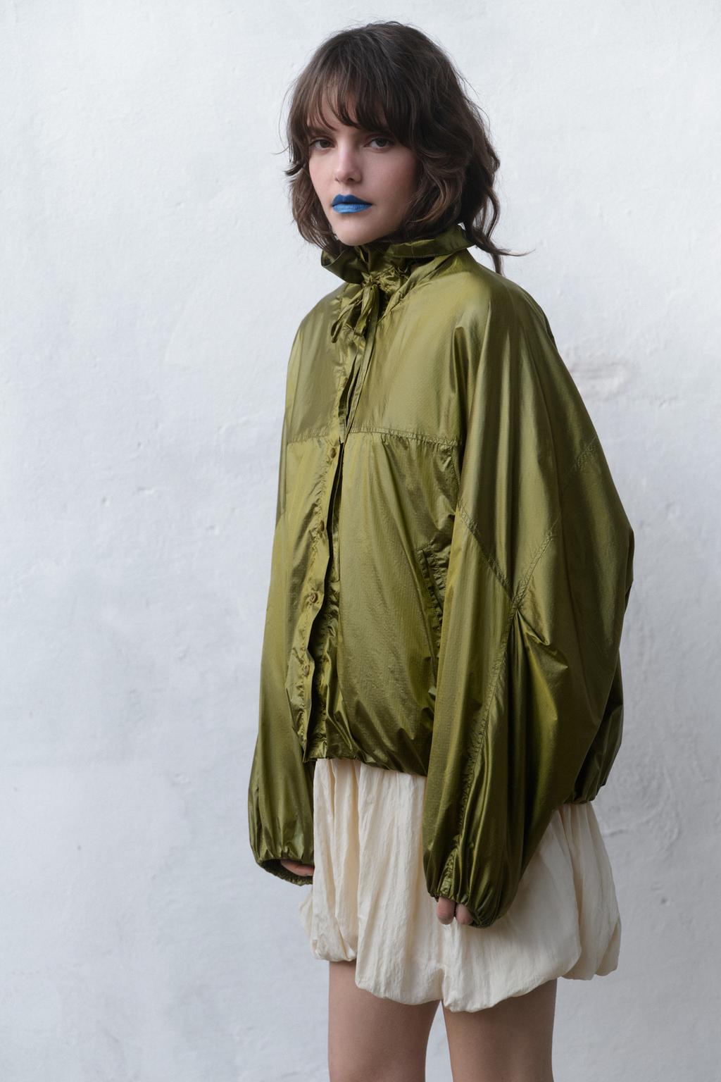 НЕЙЛОНОВАЯ КУРТКА ОВЕРСАЙЗ