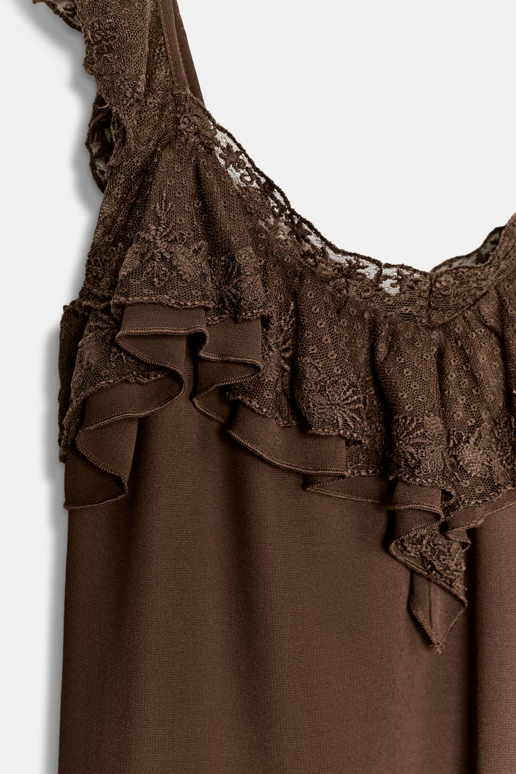 ТОП С ВЫШИВКОЙ И ВОЛАНАМИ