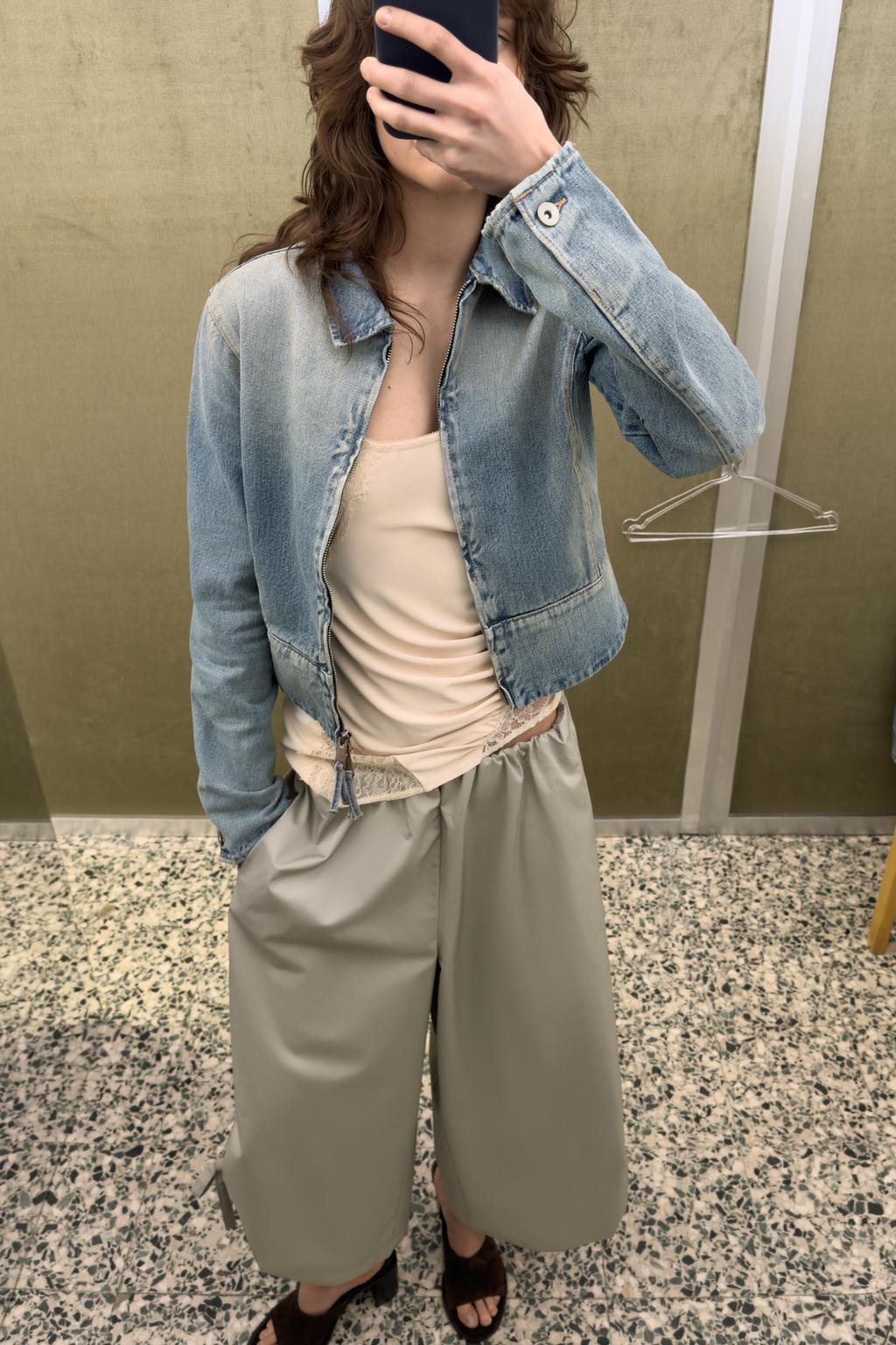 БРЮКИ-КЮЛОТЫ С РЕГУЛИРУЕМЫМИ МАНЖЕТАМИ