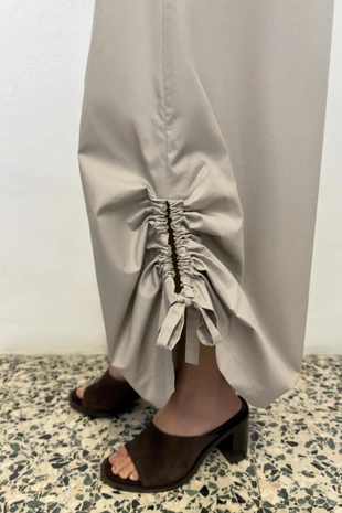 Брюки-кюлоты с регулируемыми манжетами