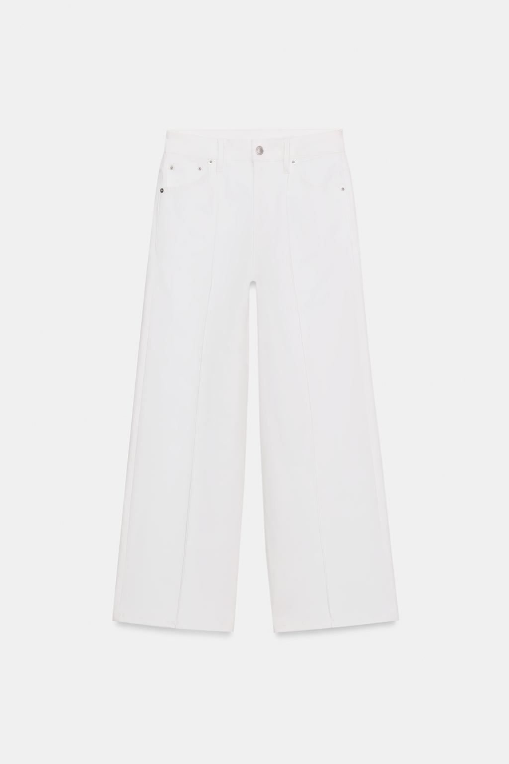 ДЖИНСЫ  С ВЫСОКОЙ ПОСАДКОЙ — коллекция Zara «ZW»