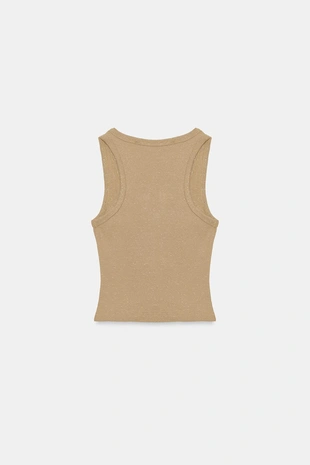 Топ с текстом и заклепками- Заказать в России