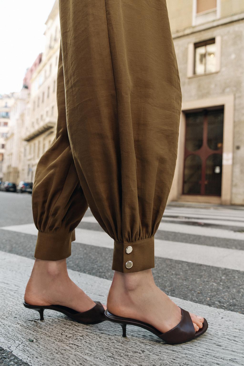 БРЮКИ-БАГГИ С ЦЕПОЧКОЙ