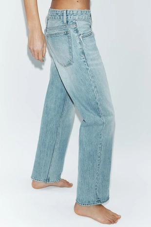 Джинсы TRF прямого кроя с низкой посадкой- Заказать в России