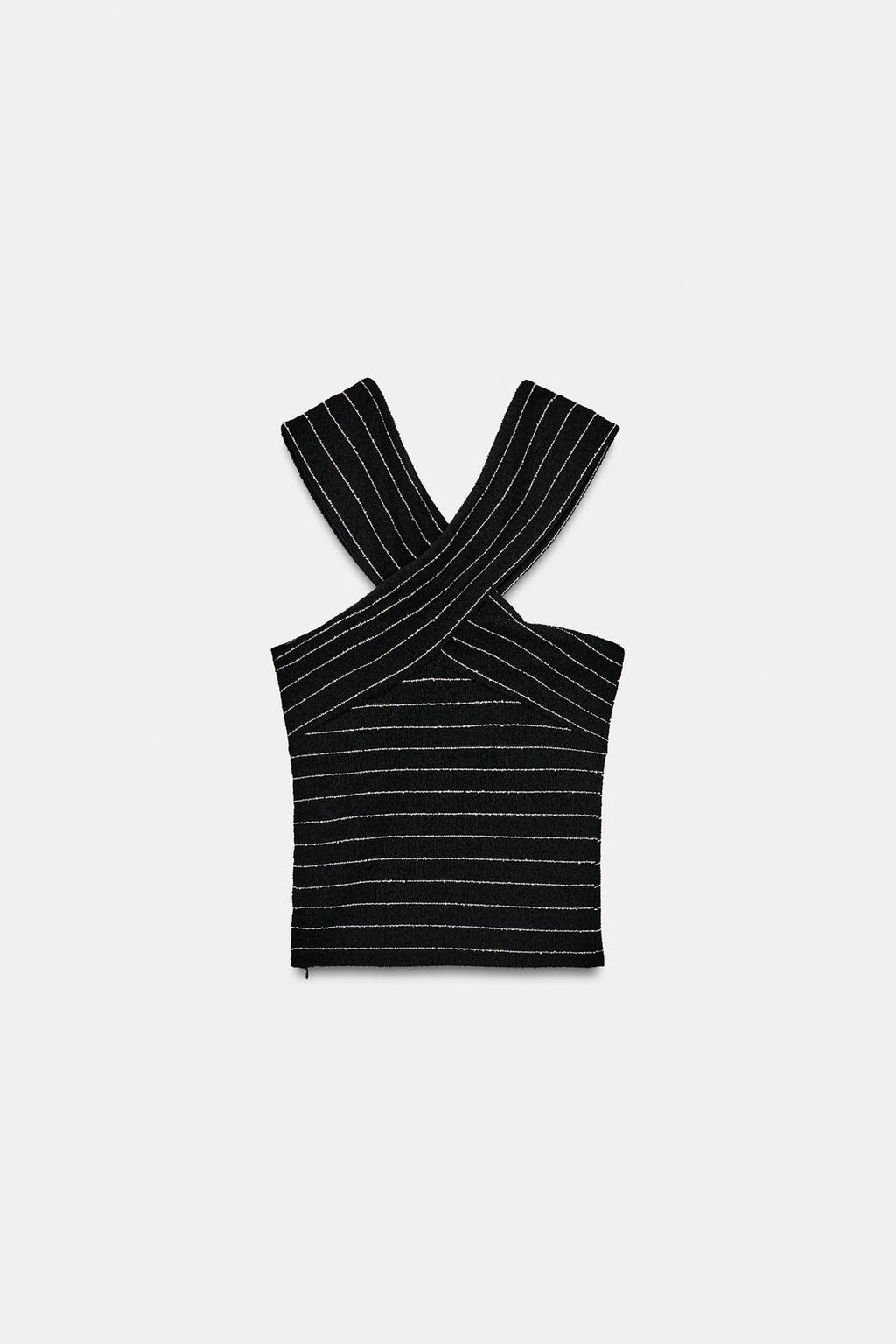 ТОП ИЗ БУКЛИРОВАННОЙ ТКАНИ НА ЗАПÁХЕ