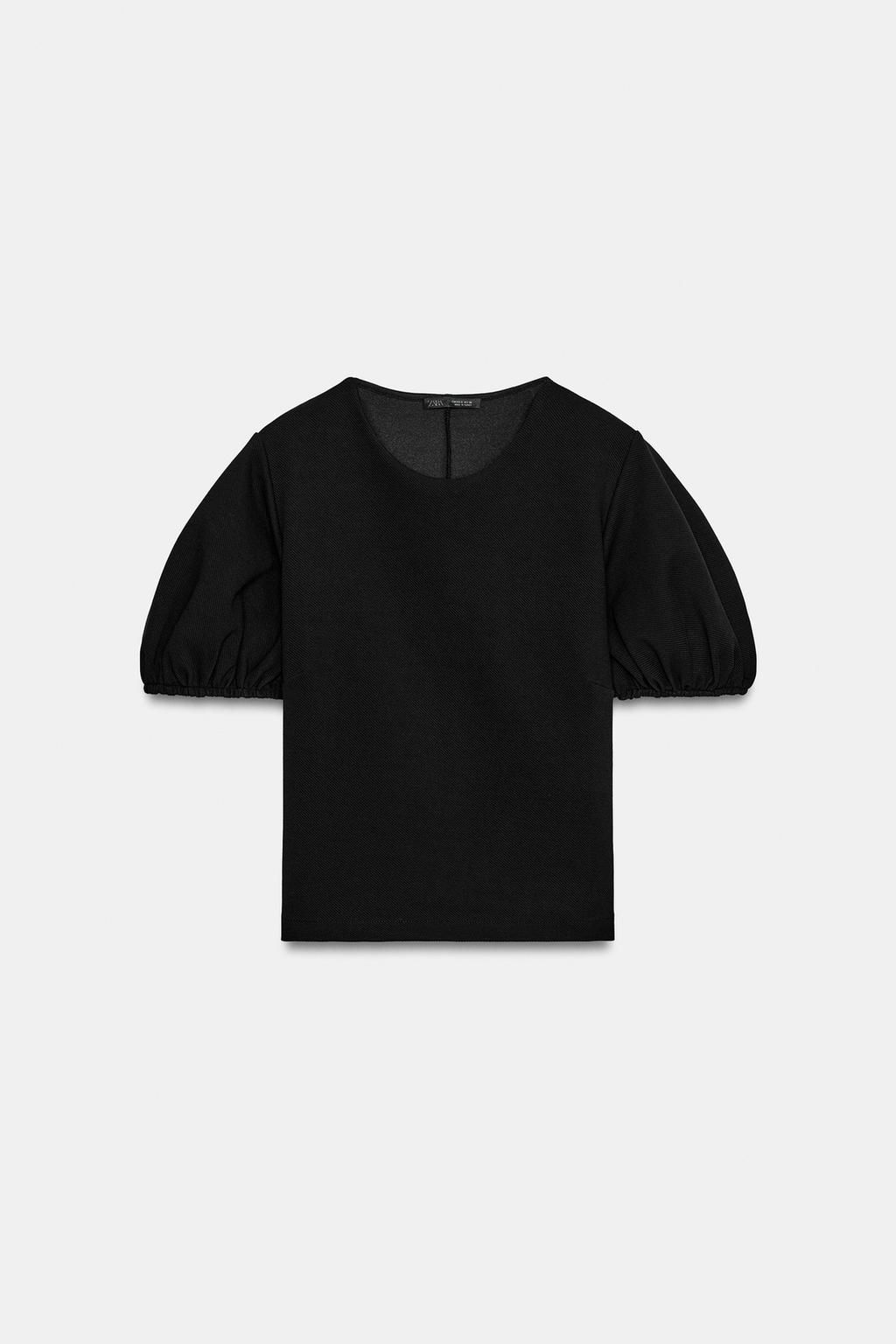 ТОП С ОБЪЕМНЫМИ РУКАВАМИ