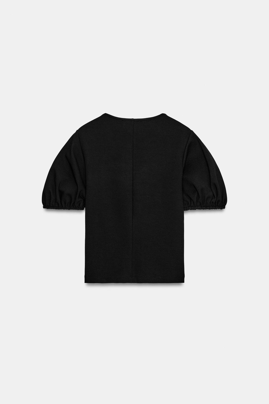 ТОП С ОБЪЕМНЫМИ РУКАВАМИ