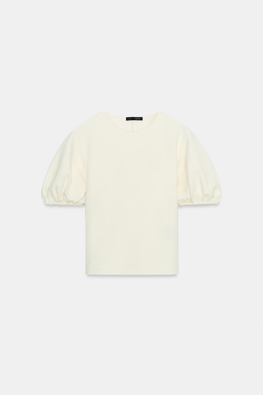 ТОП С ОБЪЕМНЫМИ РУКАВАМИ