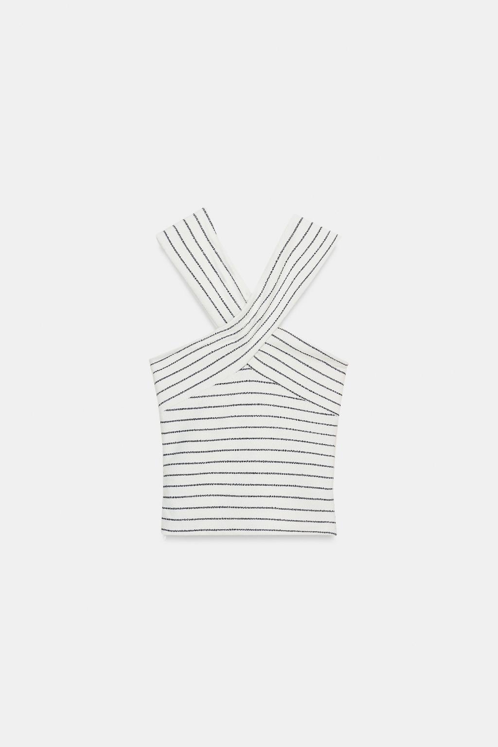 ТОП ИЗ БУКЛИРОВАННОЙ ТКАНИ НА ЗАПÁХЕ