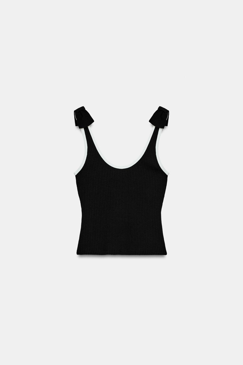 ТОП В РУБЧИК С БАНТАМИ