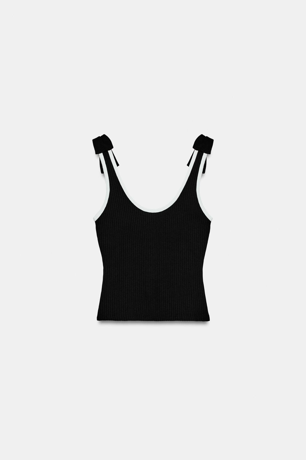 ТОП В РУБЧИК С БАНТАМИ