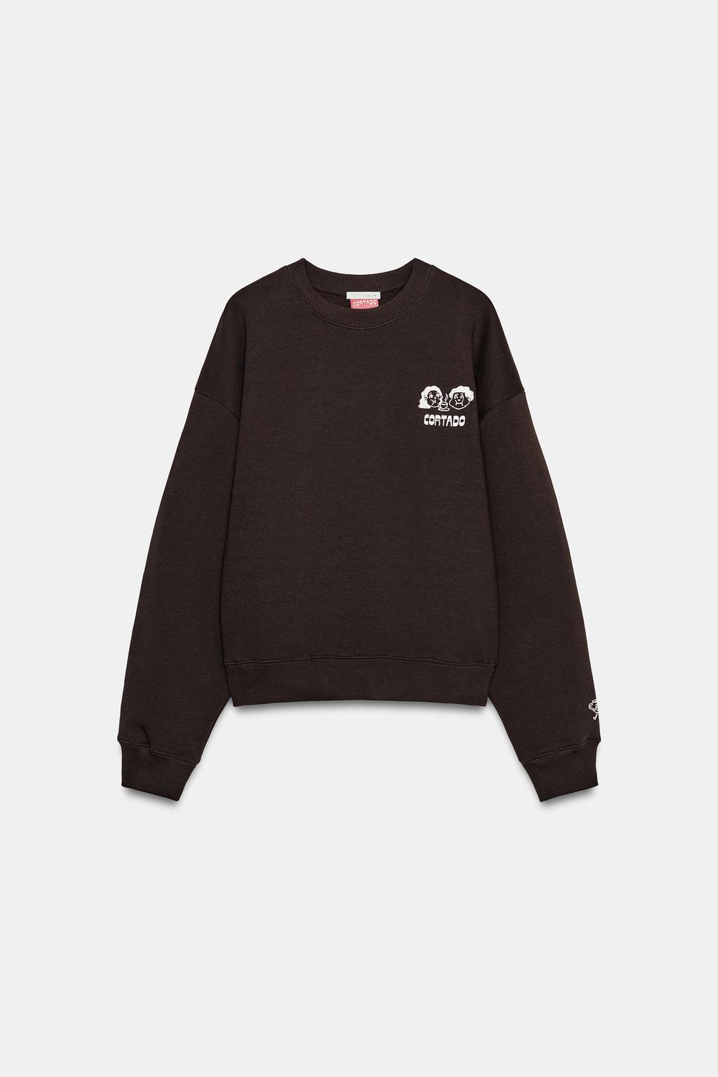 ТОЛСТОВКА С ВЫРЕЗАННЫМ ПРИНТОМ