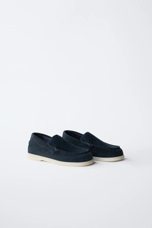 Кожаные топсайдеры- Заказать в России