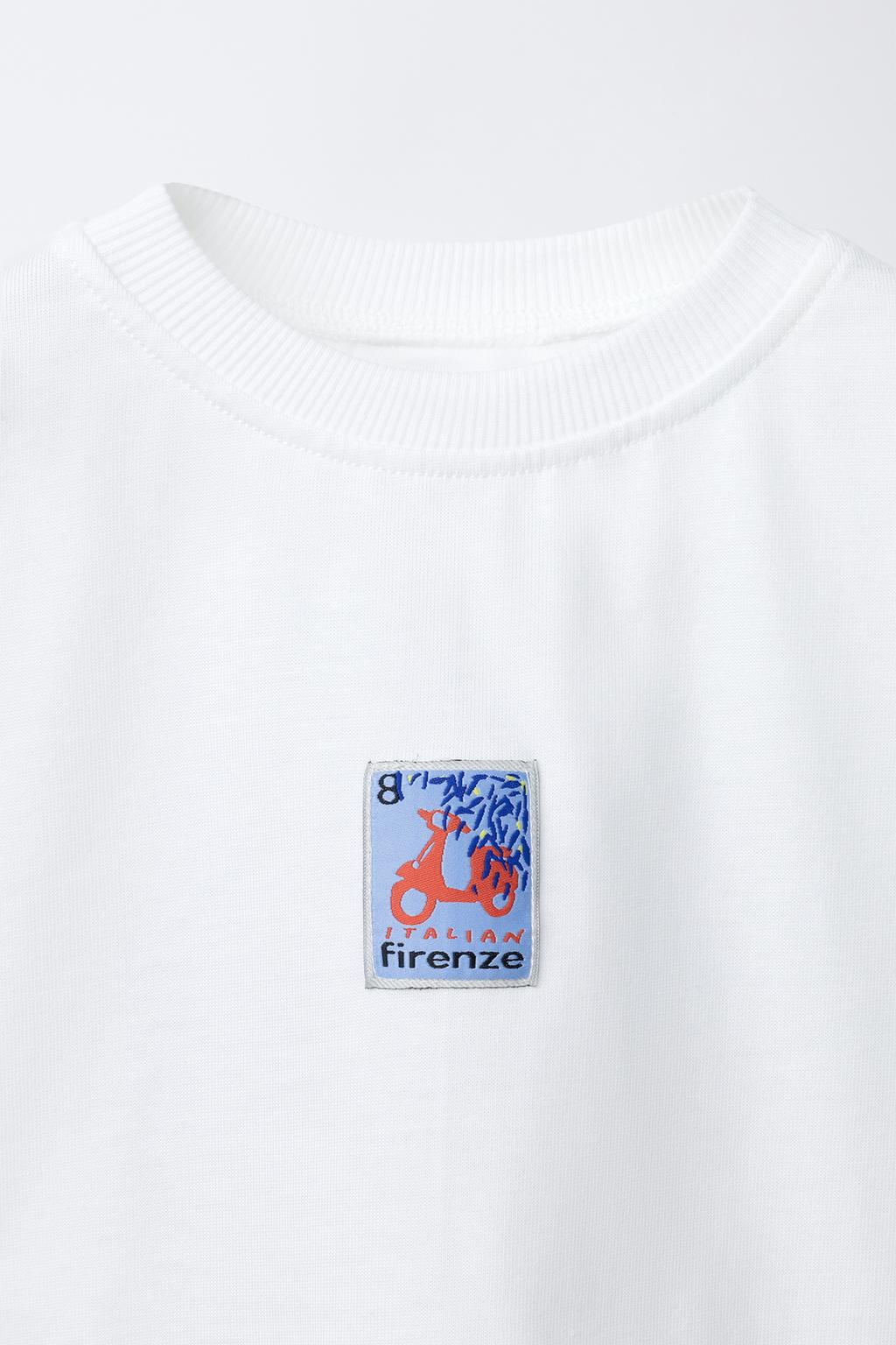 ФУТБОЛКА С НАШИВКОЙ «МОТО»