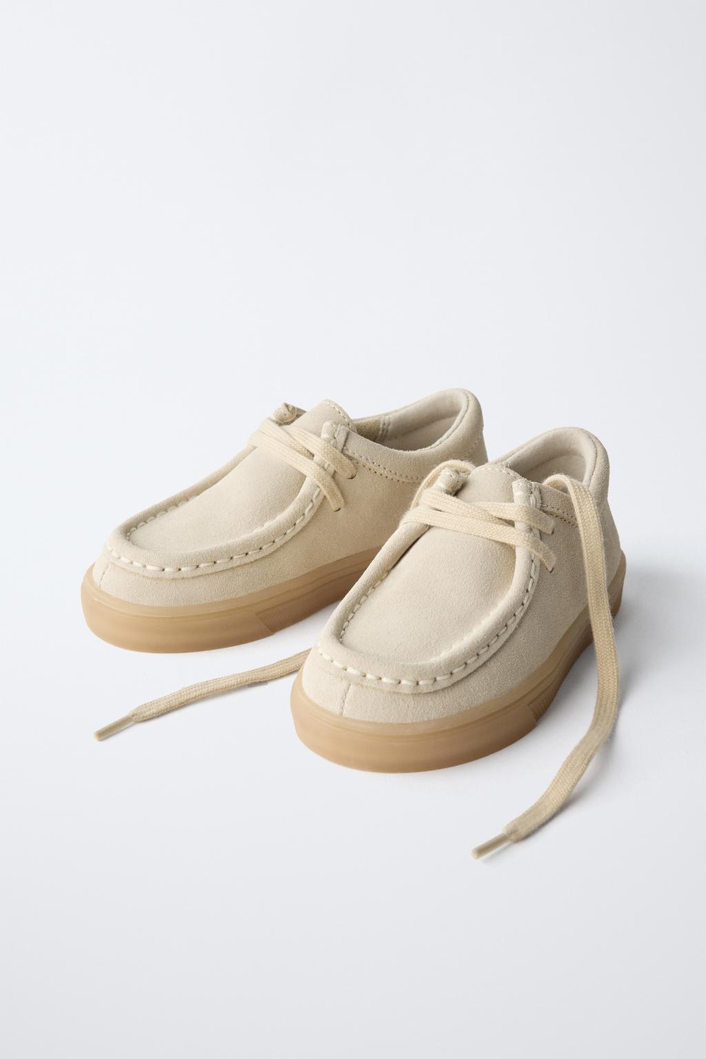 КОЖАНЫЕ ТУФЛИ С ПРОСТРОЧЕННЫМ НОСОМ