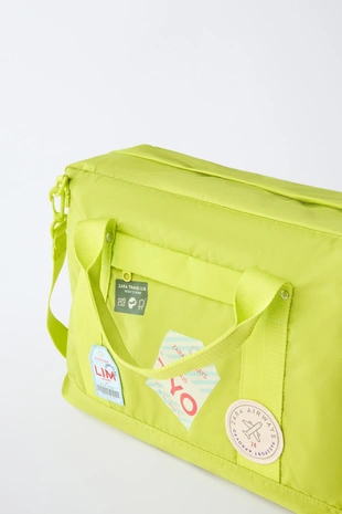 Дорожный рюкзак с нашивками- Заказать в России