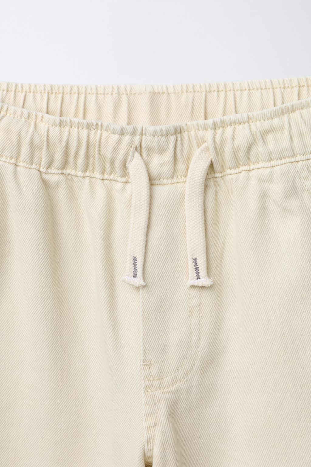 ПРЯМЫЕ СВОБОДНЫЕ БРЮКИ ИЗ САРЖИ