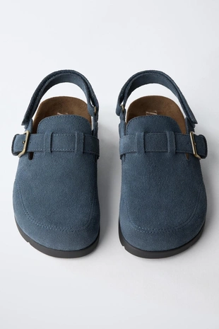 Замшевые сабо- Заказать в России