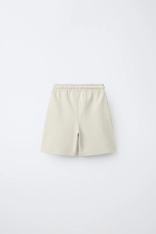 Комплект из толстовки с капюшоном и шортов из ткани интерлок- Заказать в России