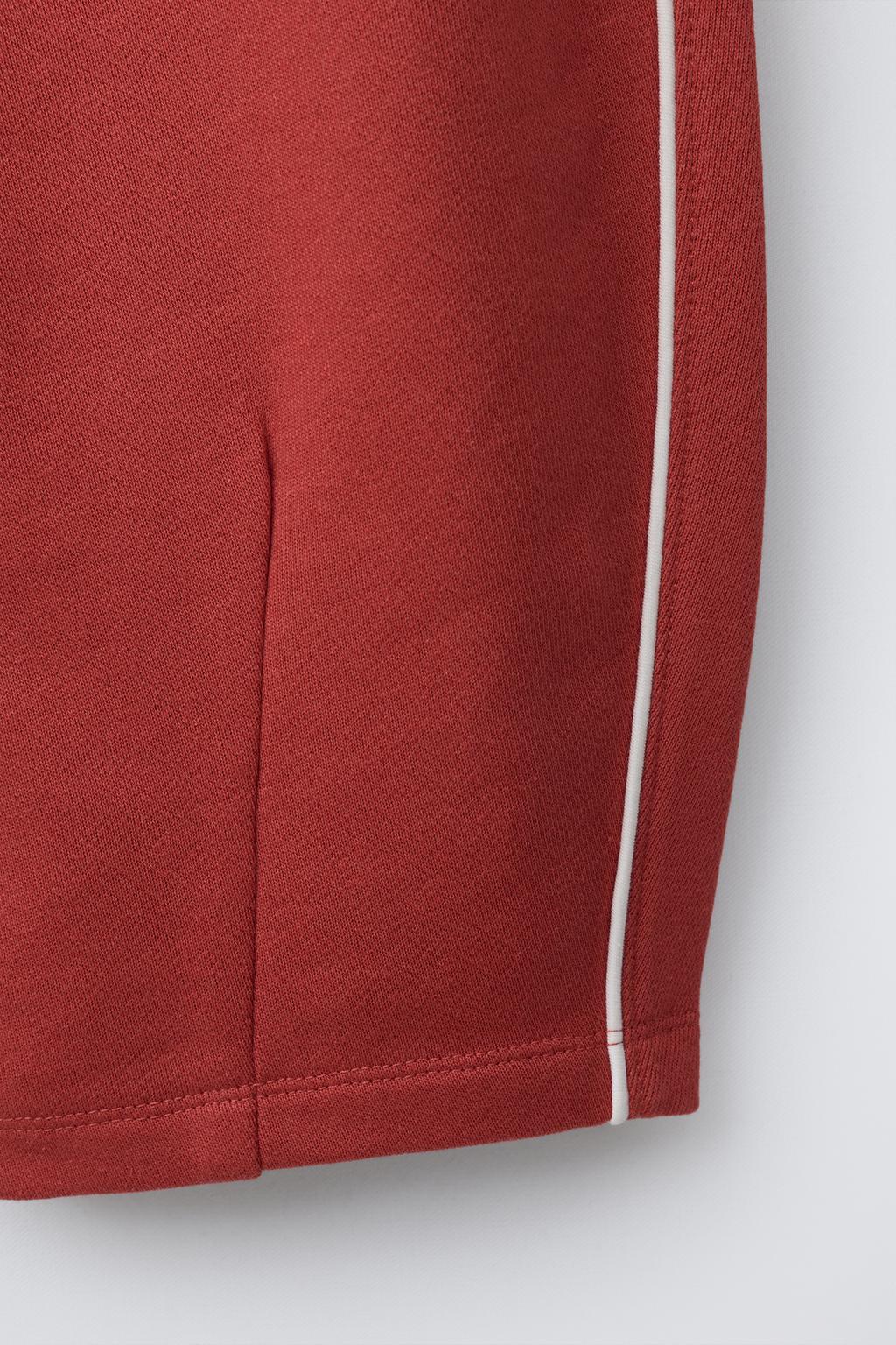 БРЮКИ BARREL С КОНТРАСТНОЙ ОТДЕЛКОЙ