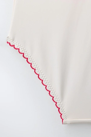 1-6 лет/купальник с вышивкой «клубника»- Заказать в России