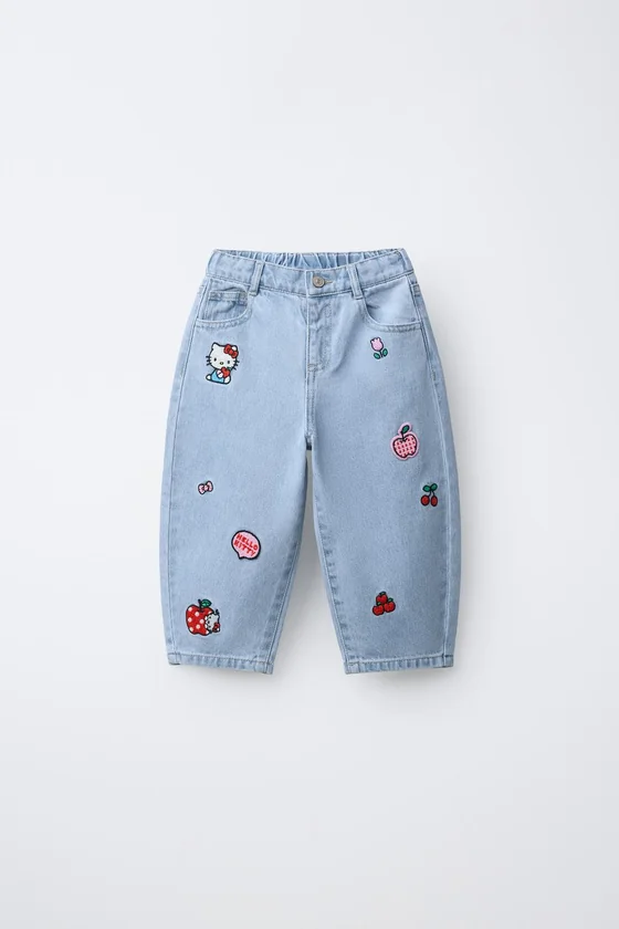 ДЖИНСЫ  HELLO KITTY ©SANRIO