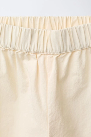 Брюки-кюлоты из поплина- Заказать в России