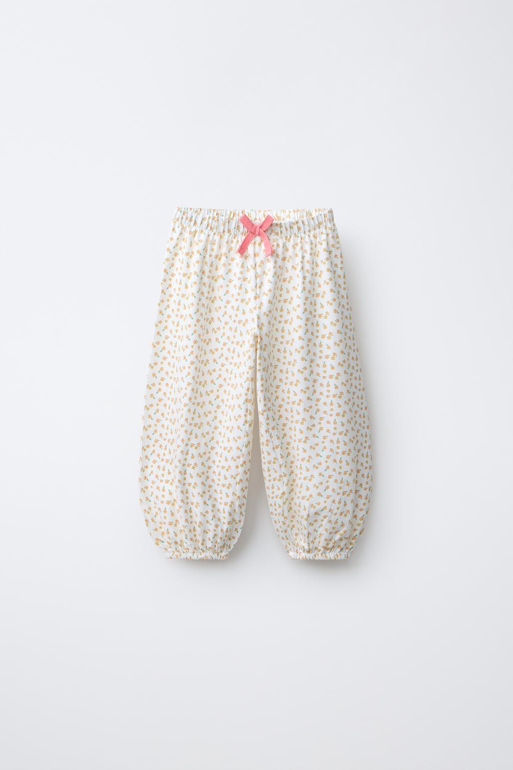 1,5–6 ЛЕТ/ ПИЖАМА «БОМБАШКИ» С ЦВЕТОЧНЫМ ПРИНТОМ