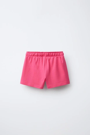 Шорты-бермуды «сердце» с волнистым краем- Заказать в России