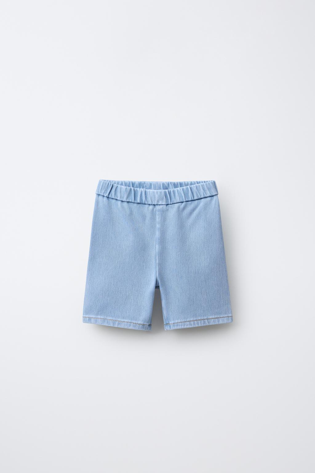 ДЖИНСОВЫЕ ЛЕГИНСЫ-ВЕЛОСИПЕДКИ