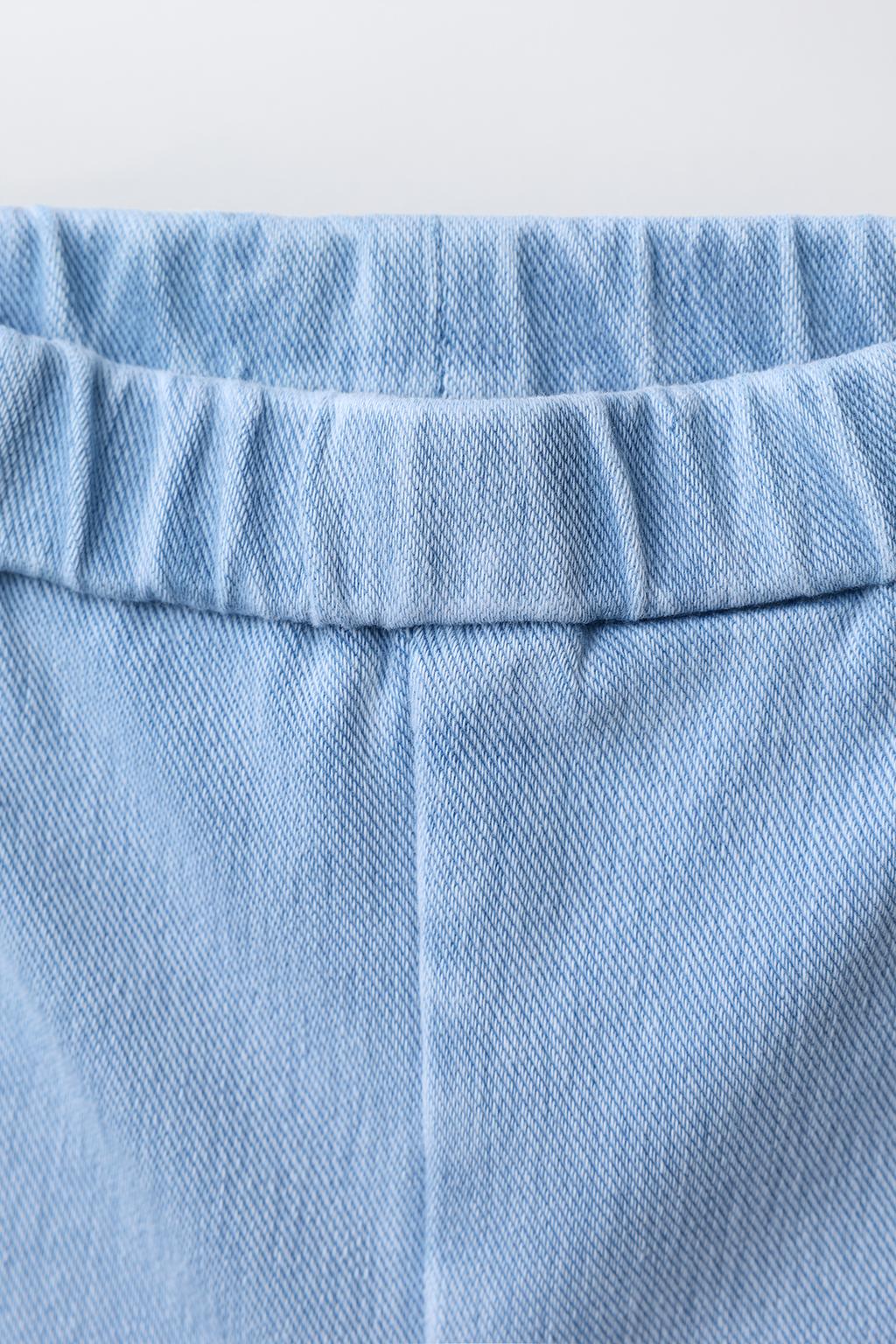 ДЖИНСОВЫЕ ЛЕГИНСЫ-ВЕЛОСИПЕДКИ