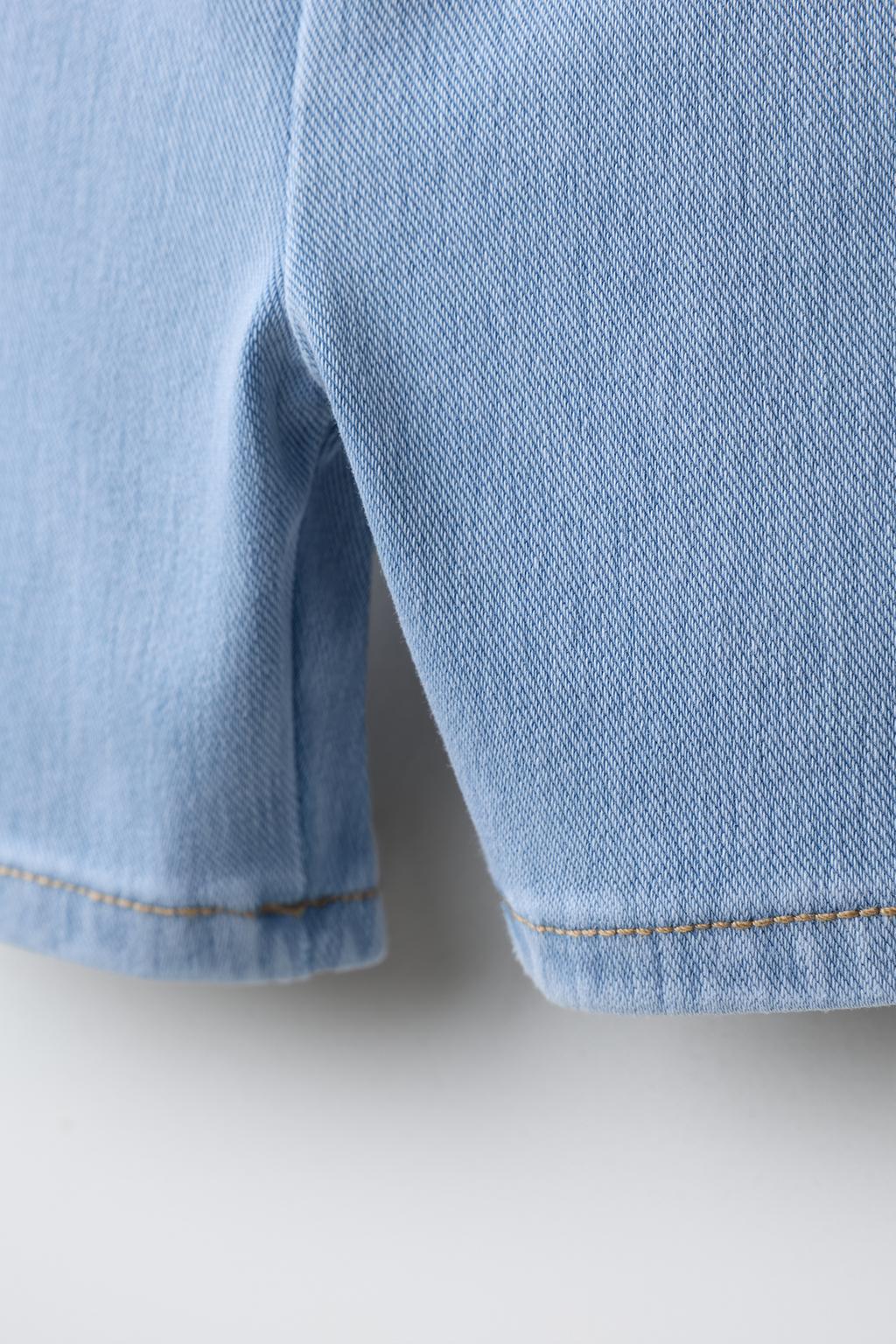 ДЖИНСОВЫЕ ЛЕГИНСЫ-ВЕЛОСИПЕДКИ