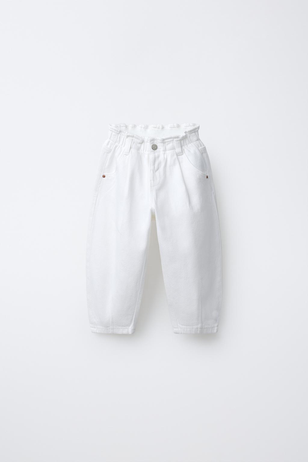 ДЖИНСЫ BAGGY СО СБОРКОЙ НА ТАЛИИ