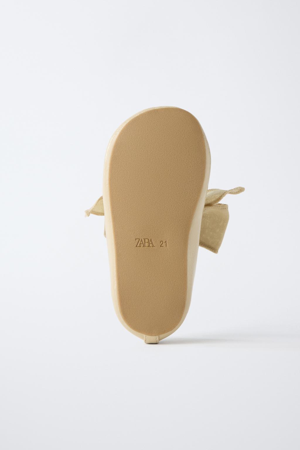 Балетки с бантом