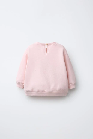 Толстовка с вышивкой «кекс» из махровой ткани- Заказать в России